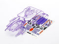 TAMIYA 95373 Mini 4Wd Body Set Dcr-01 Clear Purple
