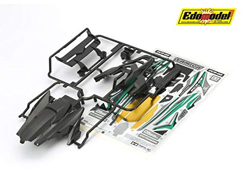 TAMIYA Mini 4Wd 95431 Dcr-02 Body Parts Set Gun Metal