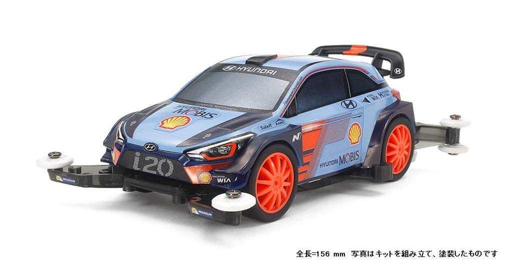 TAMIYA Mini 4Wd 1/32 Hyundai I20 Coupe Wrc Ma Chassis