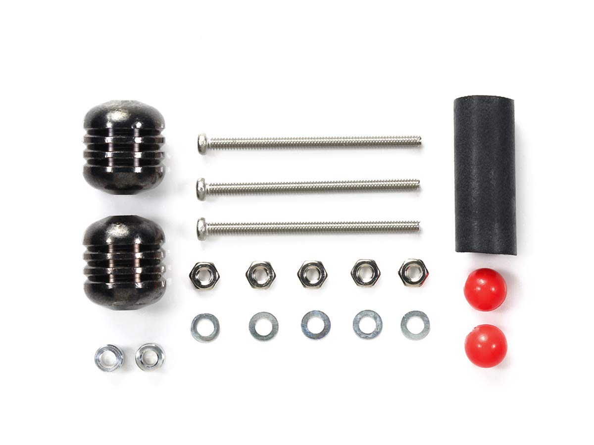 TAMIYA 95340 Mini 4Wd Mass Damper Set Heavy/Black