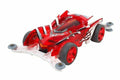 Tamiya Mini 4wd Pro Slash Reaper Clear Red Special Ar Chassis