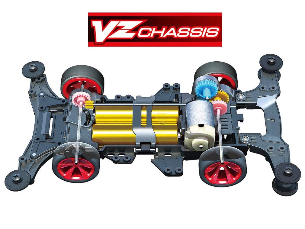 TAMIYA 18094 Mini 4Wd Neo-Vqs Vz Chassis 1/32