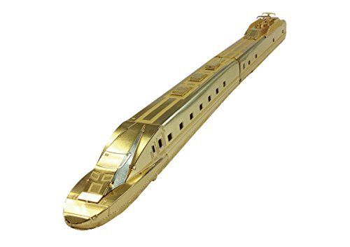 Tenyo Metallic Nano Puzzle Gold Series Class 923 Dr.yellow Model Kit