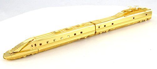 Tenyo Metallic Nano Puzzle Gold Series Class 923 Dr.yellow Model Kit