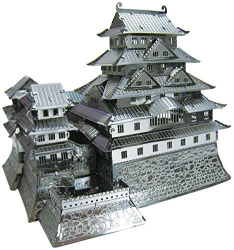 Tenyo Metallic Nano Puzzle Himeji Castle Model Kit