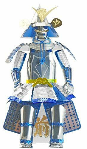 Tenyo Metallic Nano Puzzle Multi Color Yoroi Kenshin Uesugi Model Kit