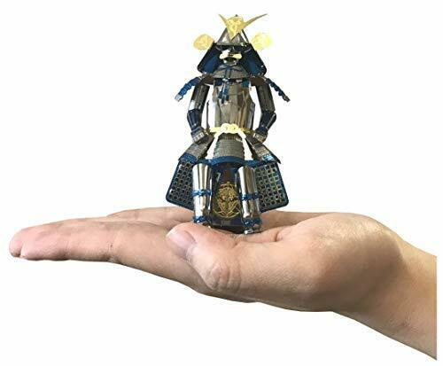 Tenyo Metallic Nano Puzzle Multi Color Yoroi Kenshin Uesugi Model Kit