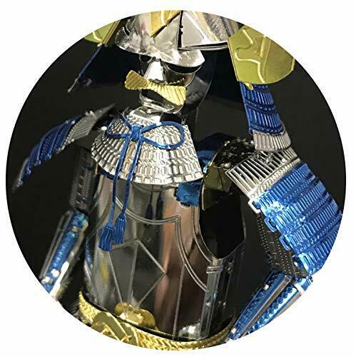 Tenyo Metallic Nano Puzzle Multi Color Yoroi Kenshin Uesugi Model Kit