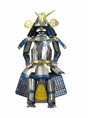 Tenyo Metallic Nano Puzzle Multi Color Yoroi Kenshin Uesugi Model Kit