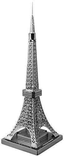 Tenyo Metallic Nano Puzzle Tokyo Tower Model Kit