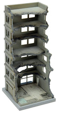 TOMYTEC Dcm02 Diocolle Combat Destroyed Building A 1/144 Scale Kit
