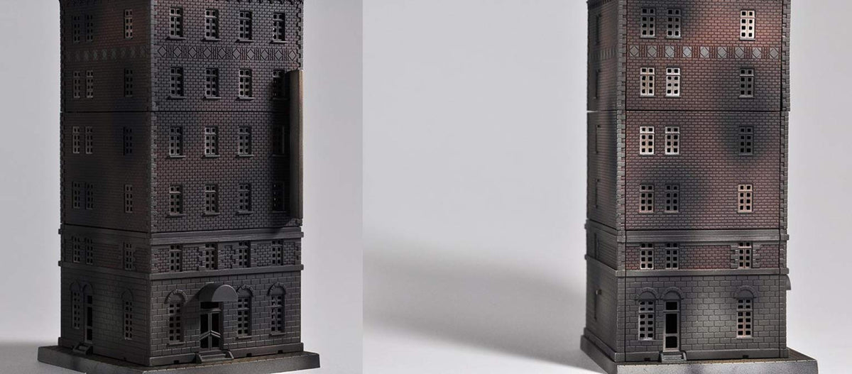 TOMYTEC Dcm05 Diocolle Combat Battlefield Building A 1/144 Scale Kit