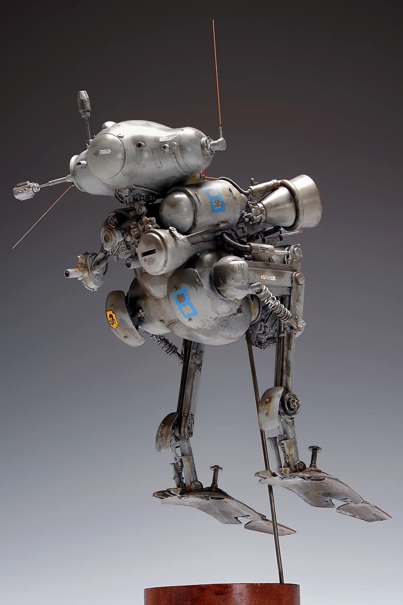 Wave Maschinen Krieger Pz.Spah 1124 Luna Gans 1/20 Scale Height Approximately 19Cm Color Coded Plastic Model Mk-068