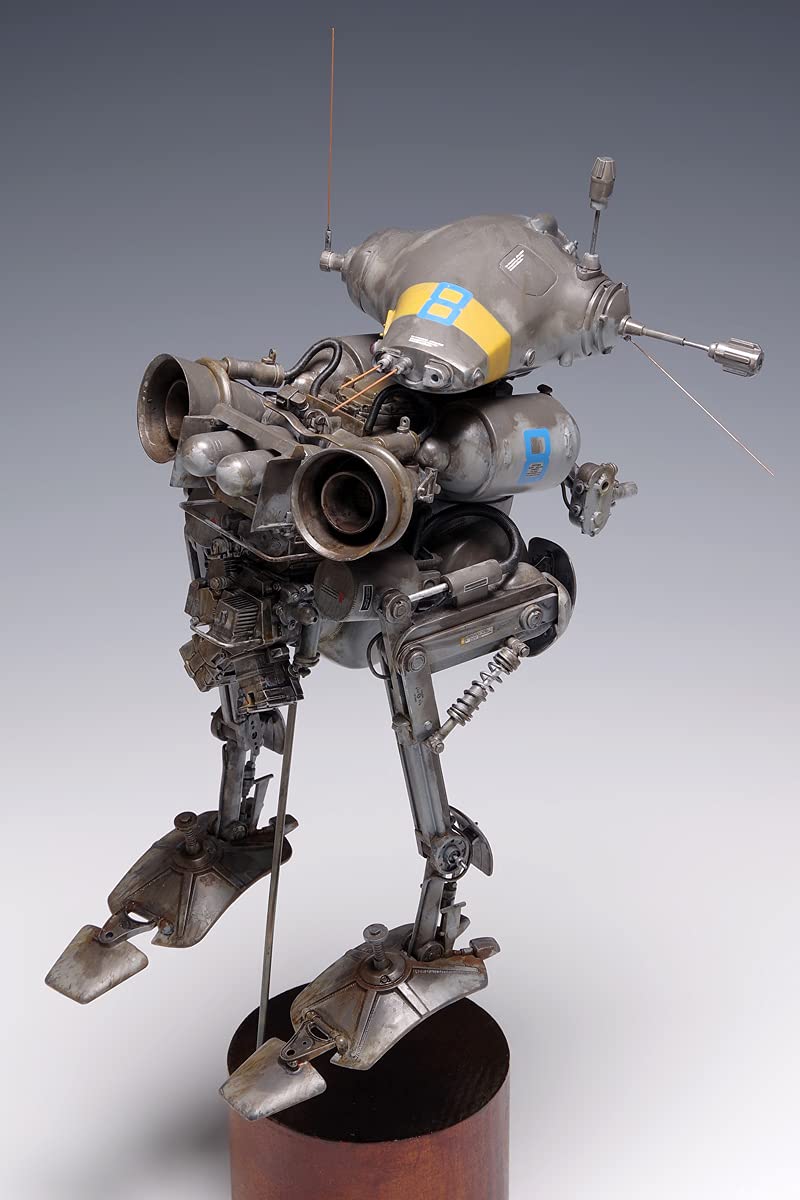 Wave Maschinen Krieger Pz.Spah 1124 Luna Gans 1/20 Scale Height Approximately 19Cm Color Coded Plastic Model Mk-068