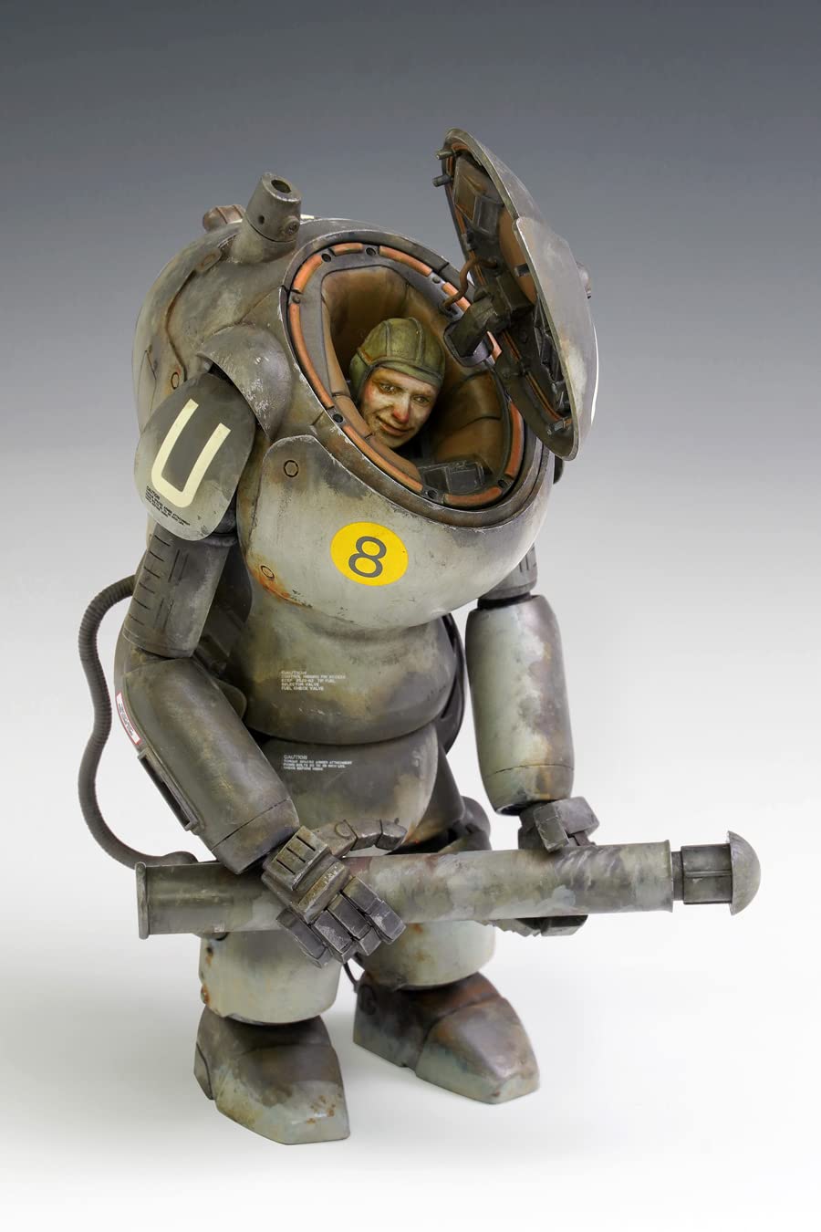 Wave Maschinen Krieger Safs Mk.Iii A8/R8 1/20 Scale Height Approx. 12Cm Plastic Model Mk-020