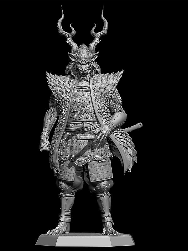 Annulus Zodiac Warrior Tatsu Non-Scale Plastic Model Kit From Japan