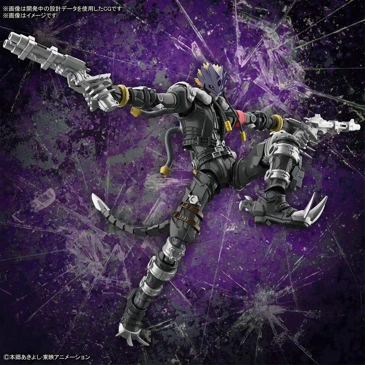 BANDAI Figure-Rise Standard Digimon Amplified Beelzemon Plastic Model