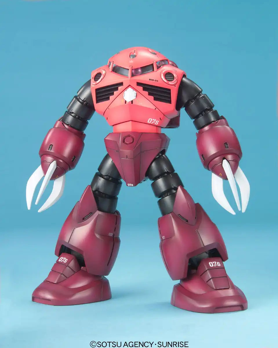 BANDAI Mg Gundam Msm-07S Char Zgok 1/100 Scale Kit