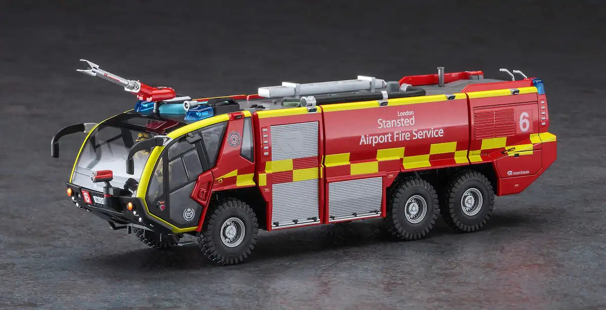 Hasegawa 1/72 Science World Rosenbauer Panther 6x6 Airport Crash Tender World Panther Scale Model