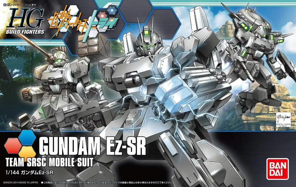 BANDAI Hg Build Fighters 021 Gundam Ez-Sr 1/144 Scale Kit