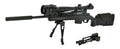 TOMYTEC La036 Military Series Little Armory M24A2 Type 1/12 Scale Plastic Model Kit