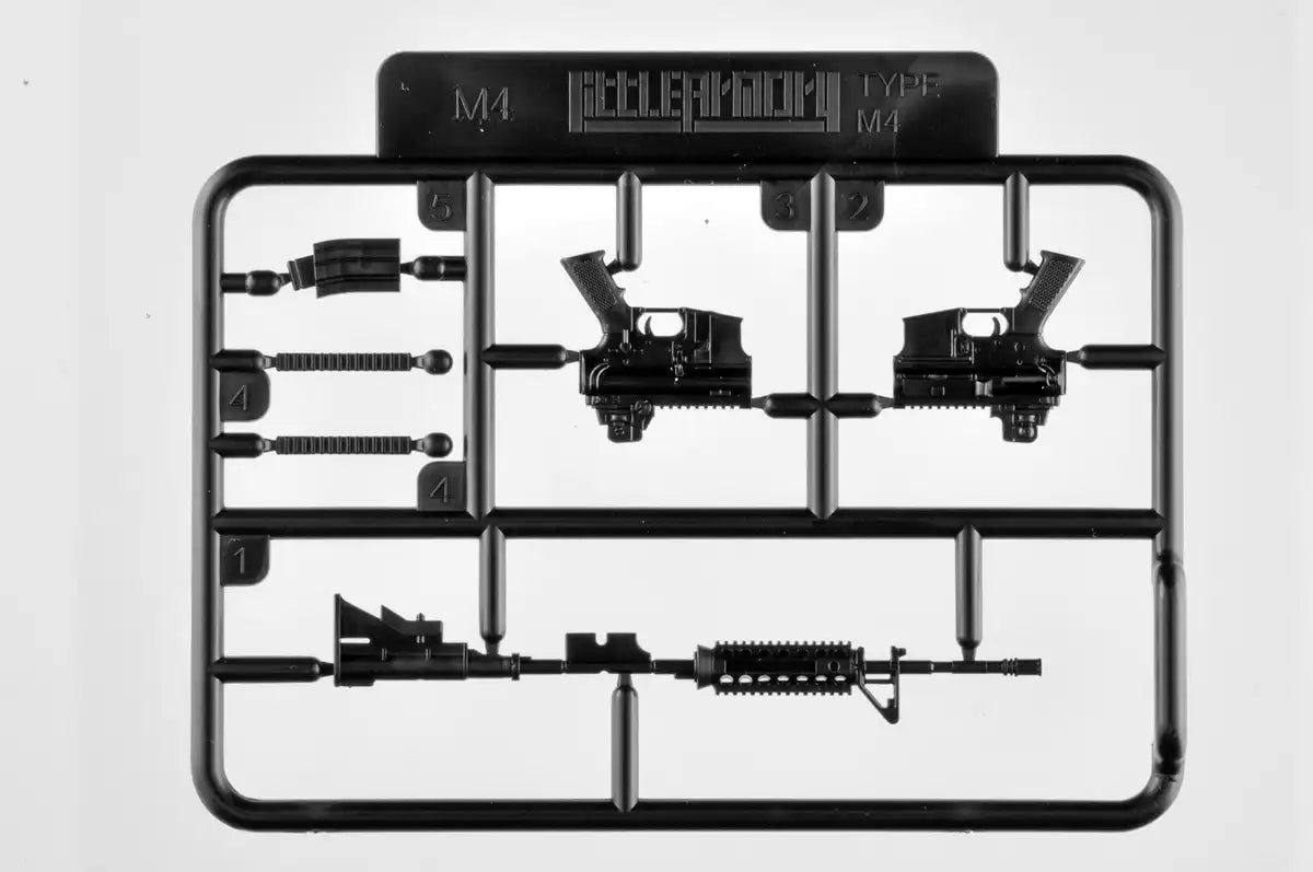 TOMYTEC Military Series 1/12 Little Armory Labc01 M4 Assault Rifle Plastic Model