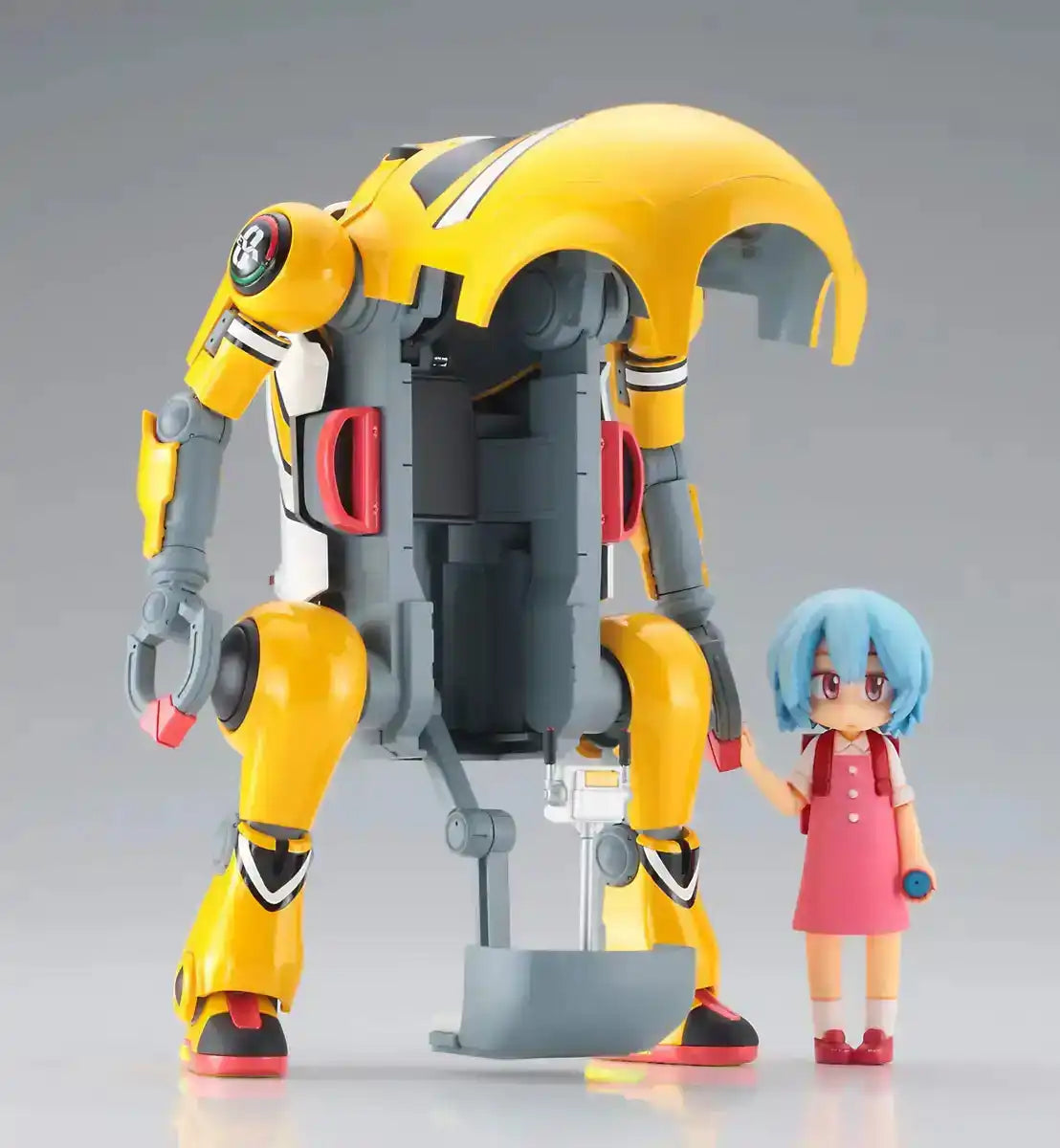 Hasegawa Mechatro Wego Eva Collaboration Series Vol.1 Zerogouki + Rei Ayanami (Resin Kit) 1/20 Scale Color-Coded Plastic Model Sp472