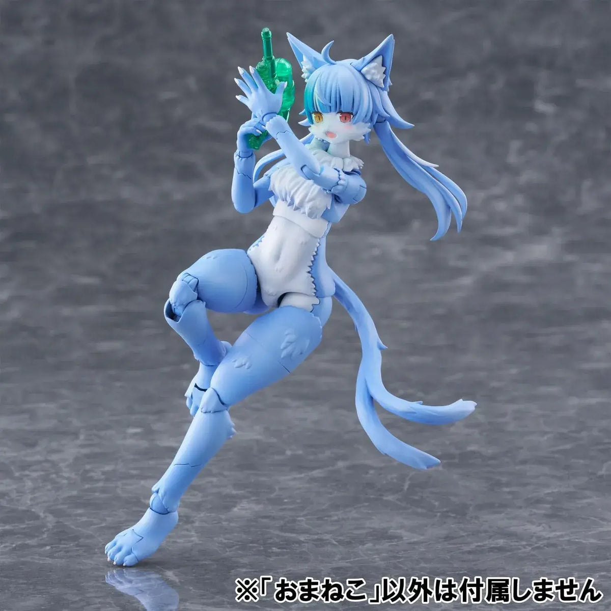 Aoshima Kemopla Omaneko Non Scale Plastic Model Kit - Mofumofu Cat Figure