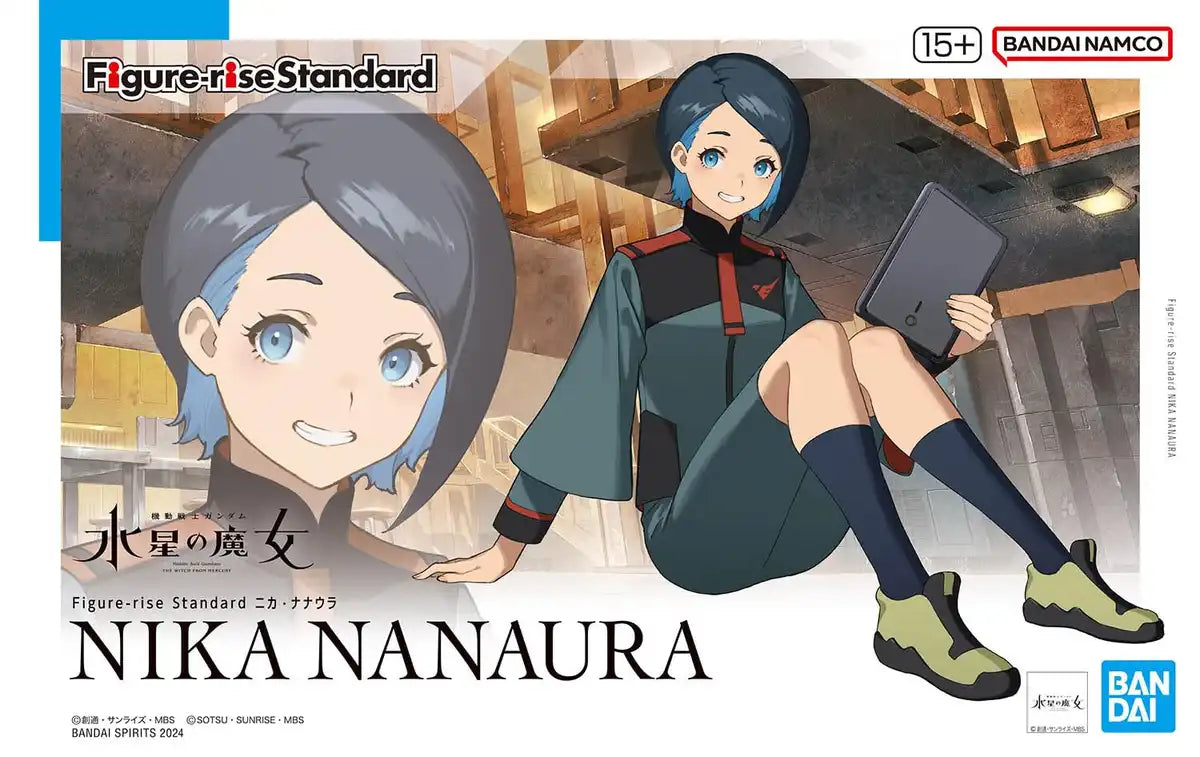 Bandai Figure-Rise Standard Mobile Suit Gundam Witch From Mercury Nika Nanaura Model