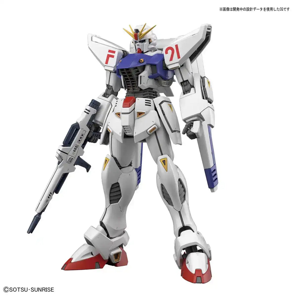 Bandai Gundam F91 Ver.2.0 1/100 Color-Coded Plastic Model
