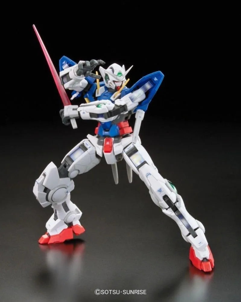 Bandai RG 1/144 GN-001 Gundam Exia Model Kit from Mobile Suit Gundam 00 BANDAI