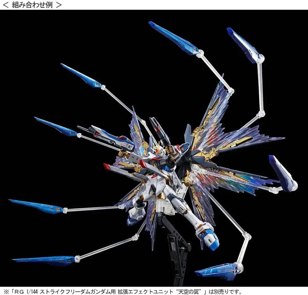 Bandai 1/144 Strike Freedom Gundam Titanium Finish RG Model Kit
