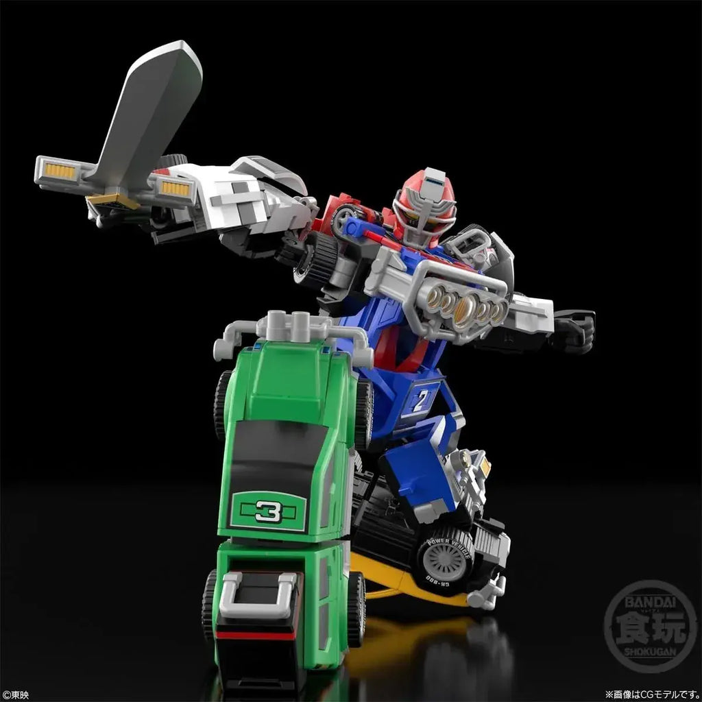 BANDAI SHOKUGAN Modeling Project Super Race RV Robot Model Kit