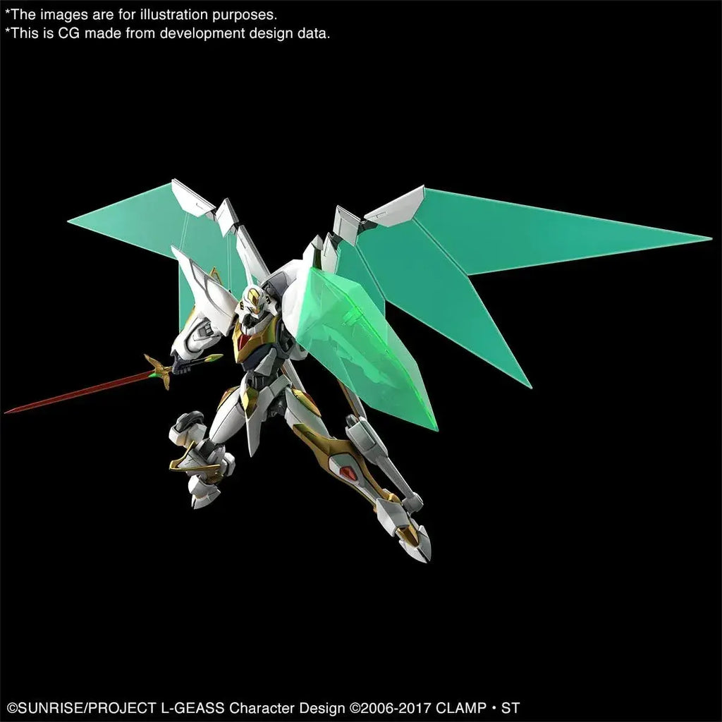 Banpresto Gundam Lancelot Albion HG 1/35 Black Figure Model Kit