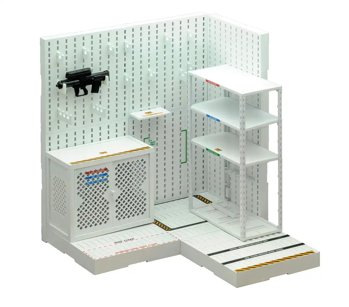 TOMYTEC Ld027 Military Series Little Armory Weapons Room A 1/12 Scale Kit