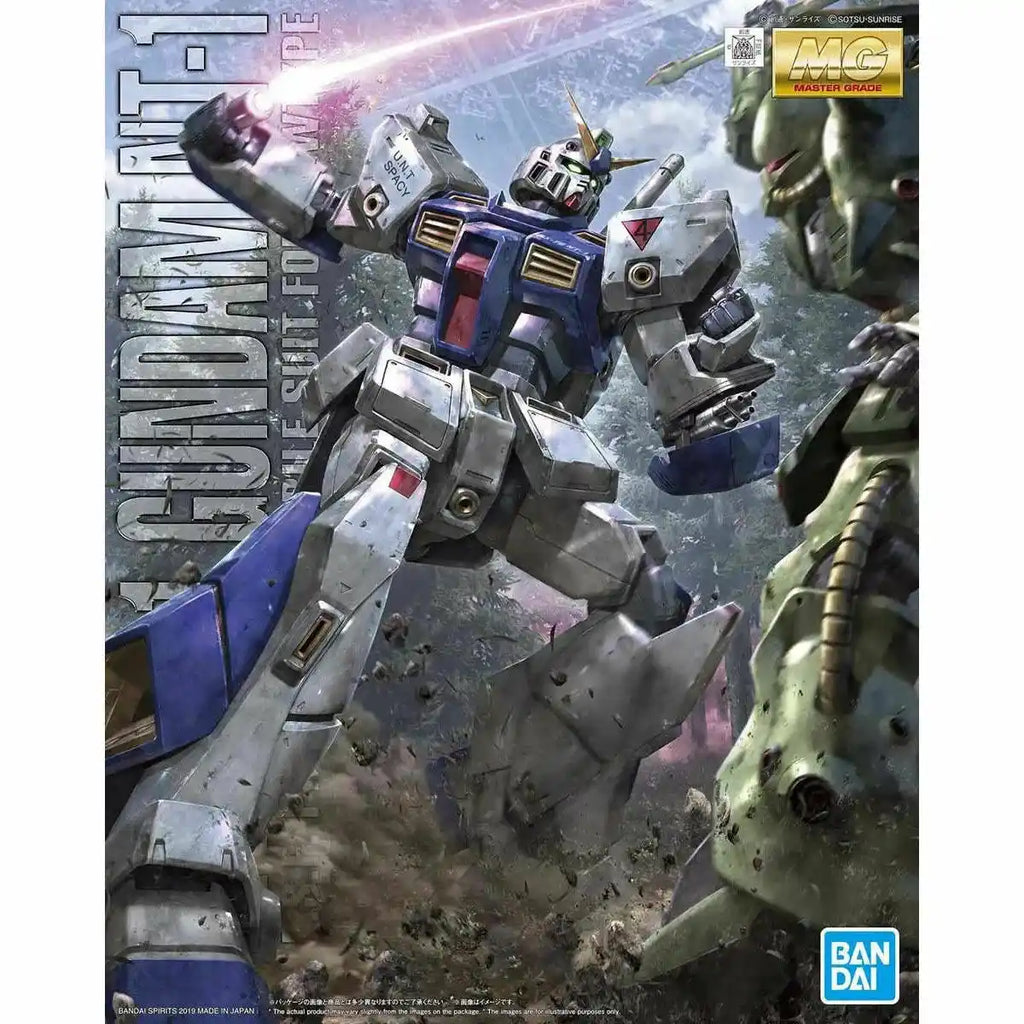 Bandai Mg 1/100 Rx-78nt-1 Gundam Nt-1 Ver.2.0 Plastic Model Kit Gundam 0080