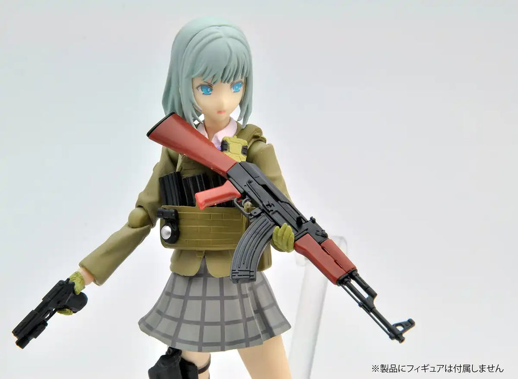 TOMYTEC - Military Series 1/12 Little Armory Labc02 Ak Assault Rifle Plastic Model