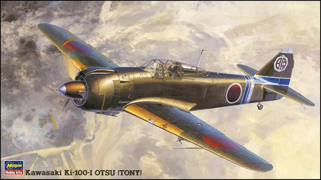HASEGAWA 1/48 Kawasaki Ki-100-I Otsu Tony Plastic Model