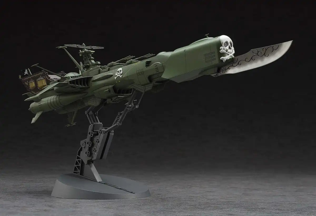 HASEGAWA 1/1500 Captain Harlock Space Pirate Battleship Arcadia Plastic Model