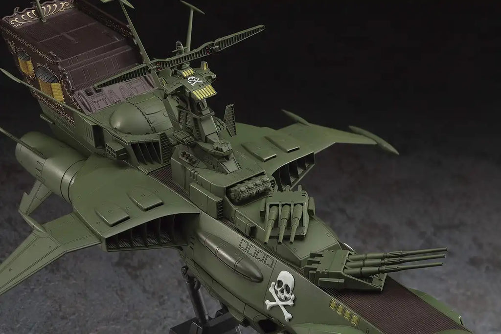 HASEGAWA 1/1500 Captain Harlock Space Pirate Battleship Arcadia Plastic Model
