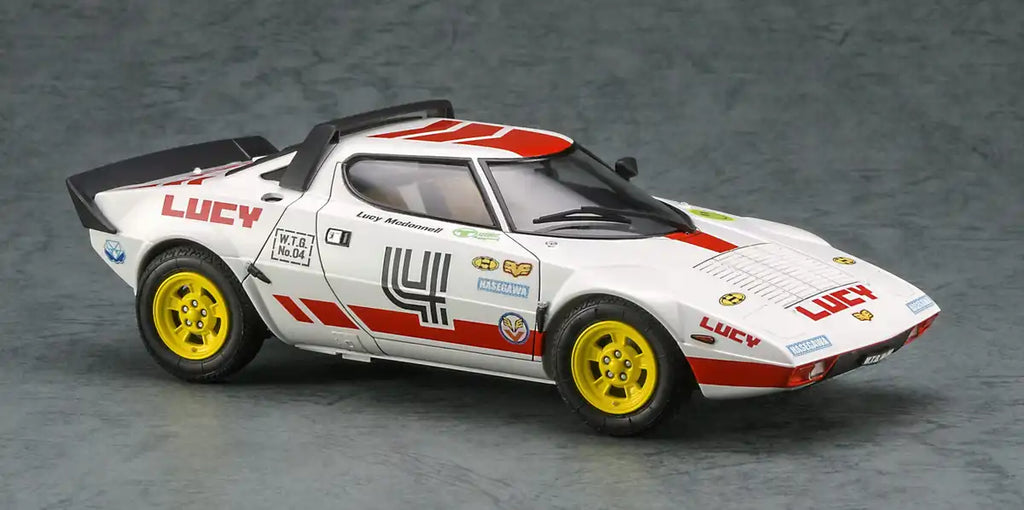 Hasegawa 1/24 Wild Egg Girls No.04 Lancia Stratos Lucy Mcdonnell W / Figure Plastic Model Sp528