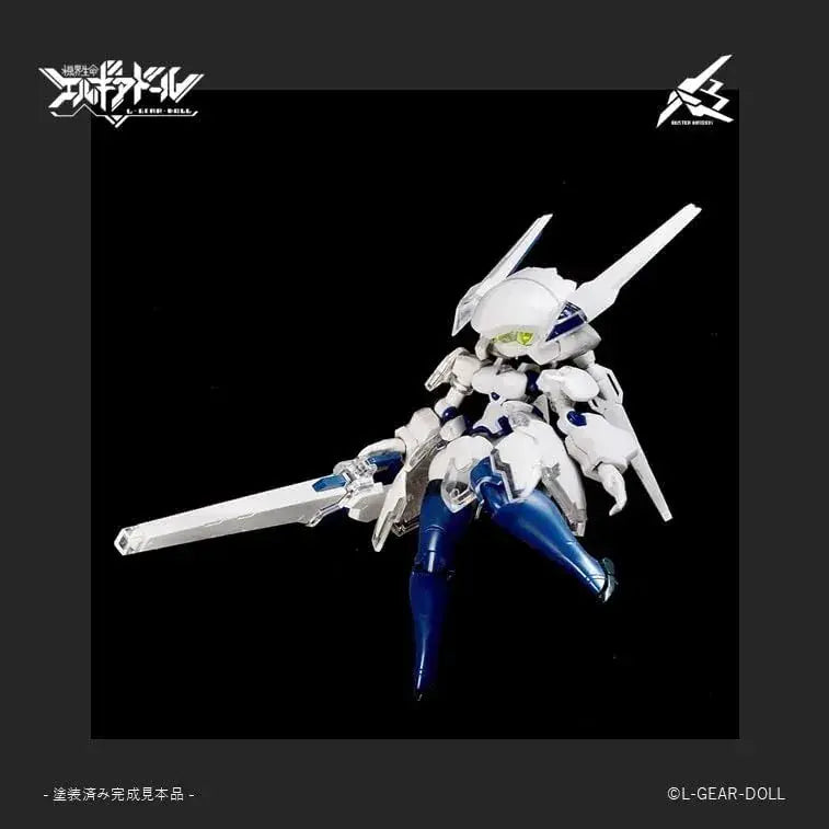 Cavico Elgia Doll Mecha Figure Buster Maiden UV Clear 1/12 Kit