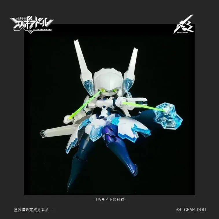 Cavico Elgia Doll Mecha Figure Buster Maiden UV Clear 1/12 Kit