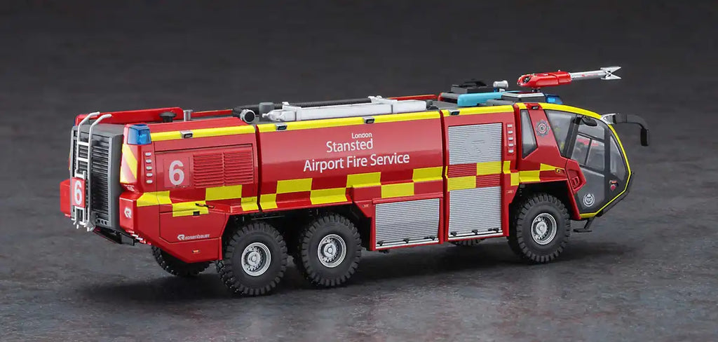 Hasegawa 1/72 Science World Rosenbauer Panther 6x6 Airport Crash Tender World Panther Scale Model