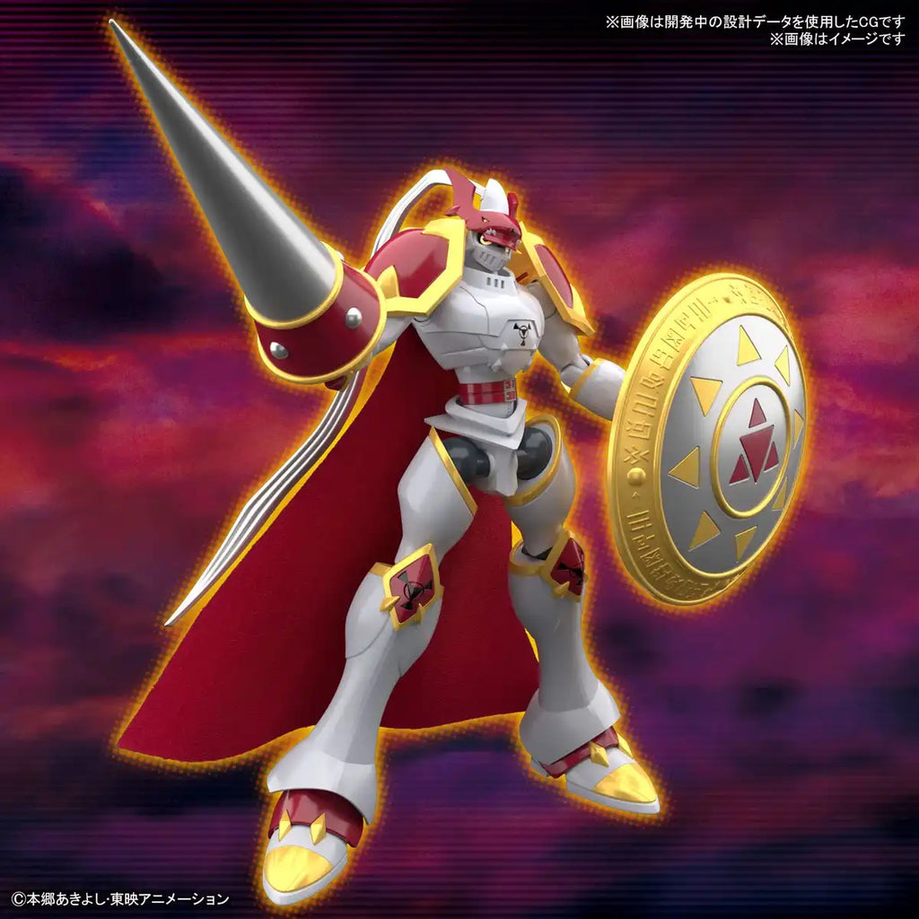 Bandai Spirits Hobby Digimon Figure Rise Standard Amplified Dukemon/Gallantmon Japanese Figure Toys