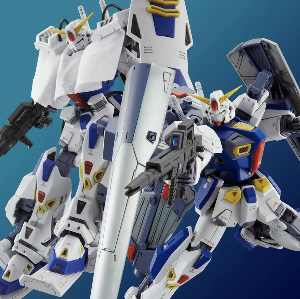 Bandai Spirits MG 1/100 Gundam F90 Mission Pack C and T Type Model Kits
