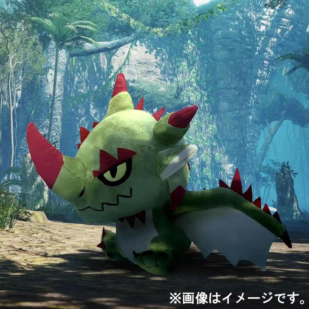 Capcom Monster Hunter Rise Sunbreak Deformed Stuffed Toy Espinus About 200Mm Polyester