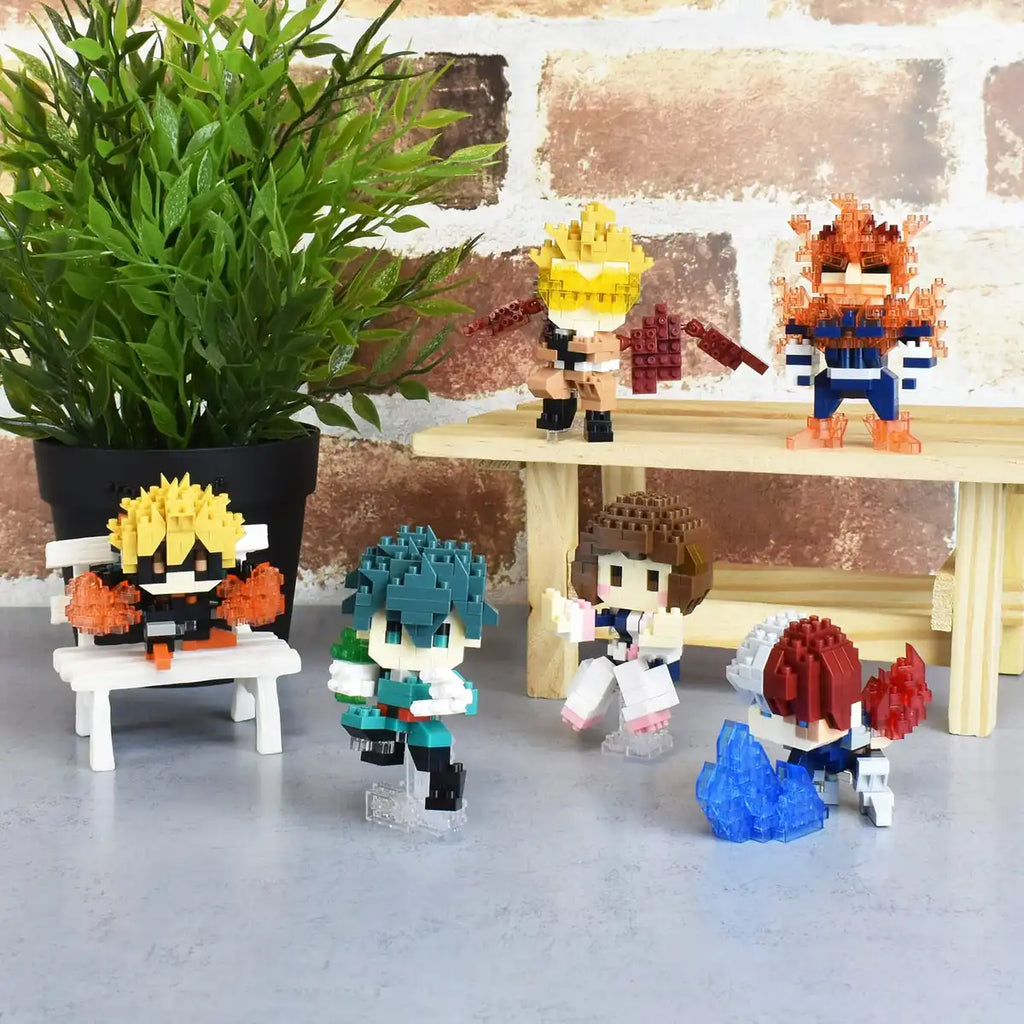 Kawada Nanoblock My Hero Academia Todoroki Shoto NBCC_145 Collectible Model