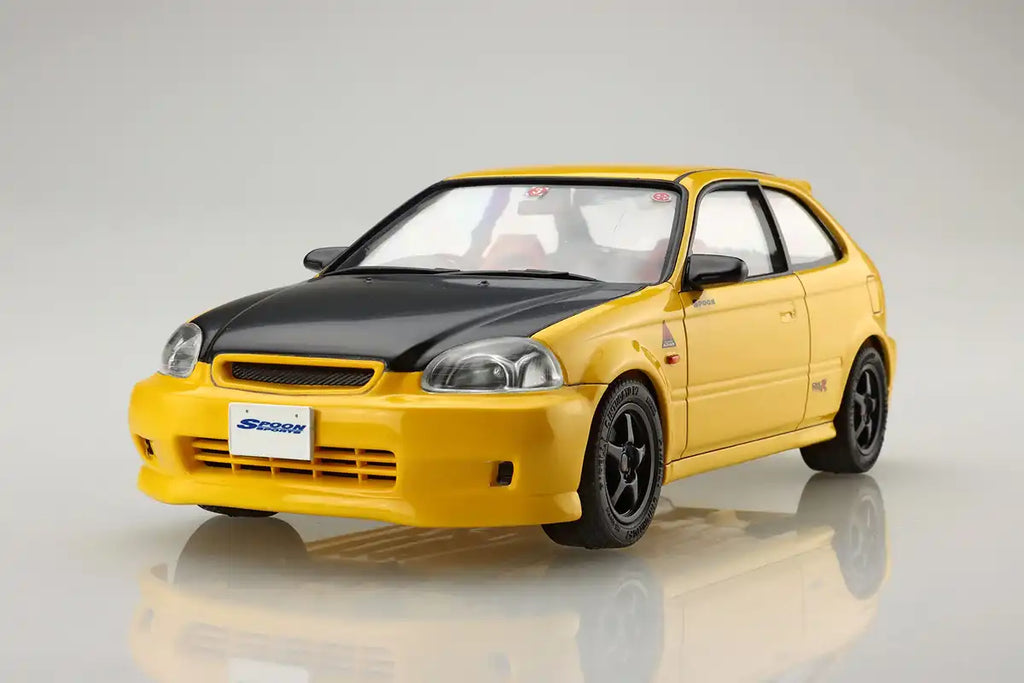 Fujimi Inch Up 1/24 No. 280 Spoon Civic Type R Ek9 Japanese Scale Car Model Kit