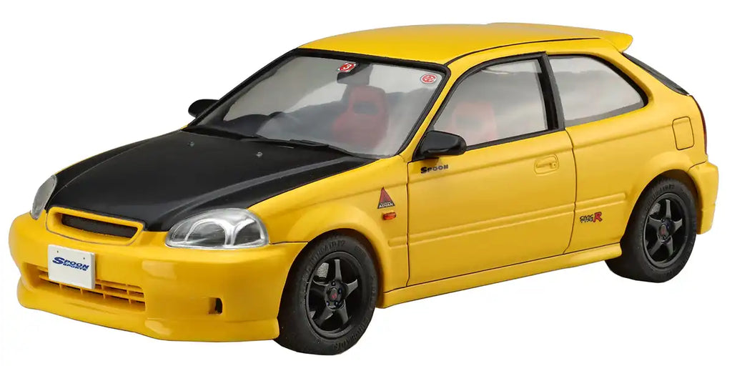 Fujimi Inch Up 1/24 No. 280 Spoon Civic Type R Ek9 Japanese Scale Car Model Kit